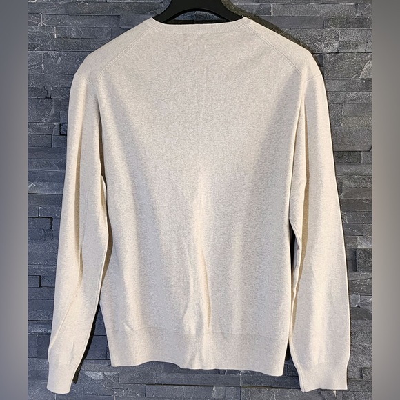 POLO RALPH LAUREN COTTON V-neck SWEATER sz XL - Picture 2 of 5